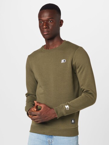 Starter Black Label Sweatshirt 'Essential' i grønn: forside