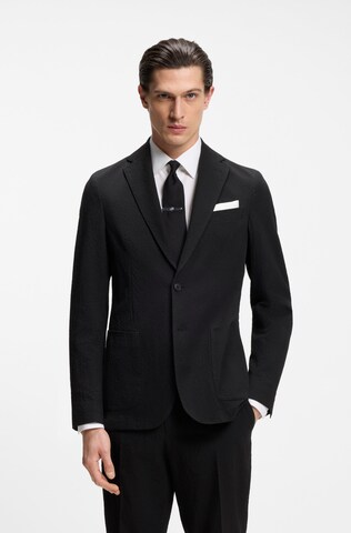 BOSS Slim Fit Sakko ' Hanry' in Schwarz: Vorderseite
