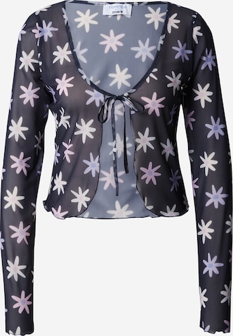 florence by mills exclusive for ABOUT YOU Blouse 'Altralism' in Zwart: voorkant