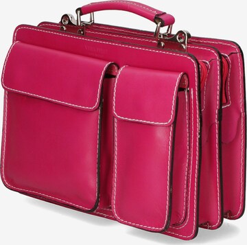 Borsa portadocumenti di Gave Lux in rosa: frontale