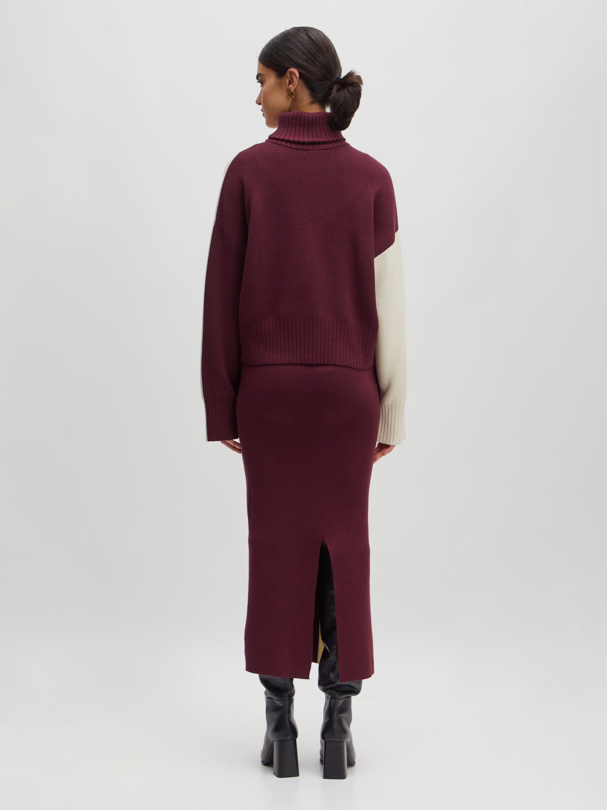 EDITED Produkte Pullover 'Laren' dunkelbraun