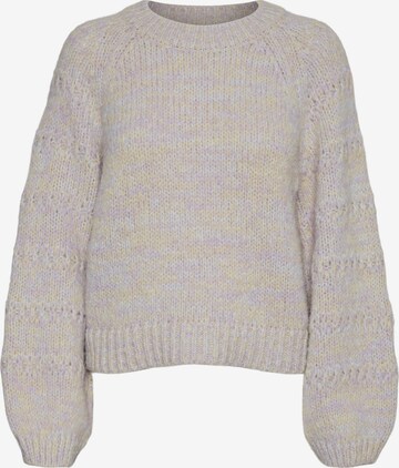 VERO MODA Sweater 'Vitawine' in Purple: front