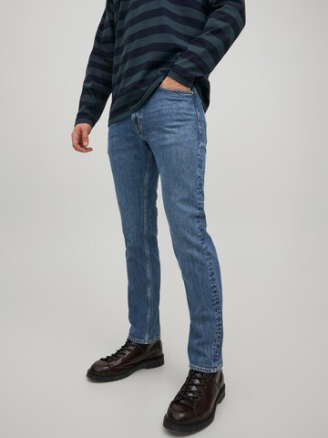 JACK & JONES Regular Дънки 'Clark' в синьо: отпред