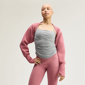 ADIDAS BY STELLA MCCARTNEY Sportief sweatvest 'Studio' in Roze: voorkant