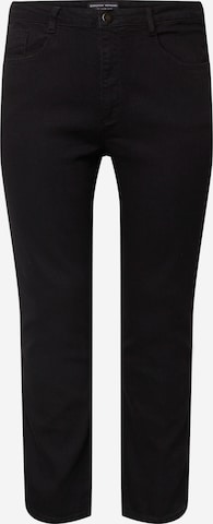 Jeans de la Dorothy Perkins Curve pe negru: față