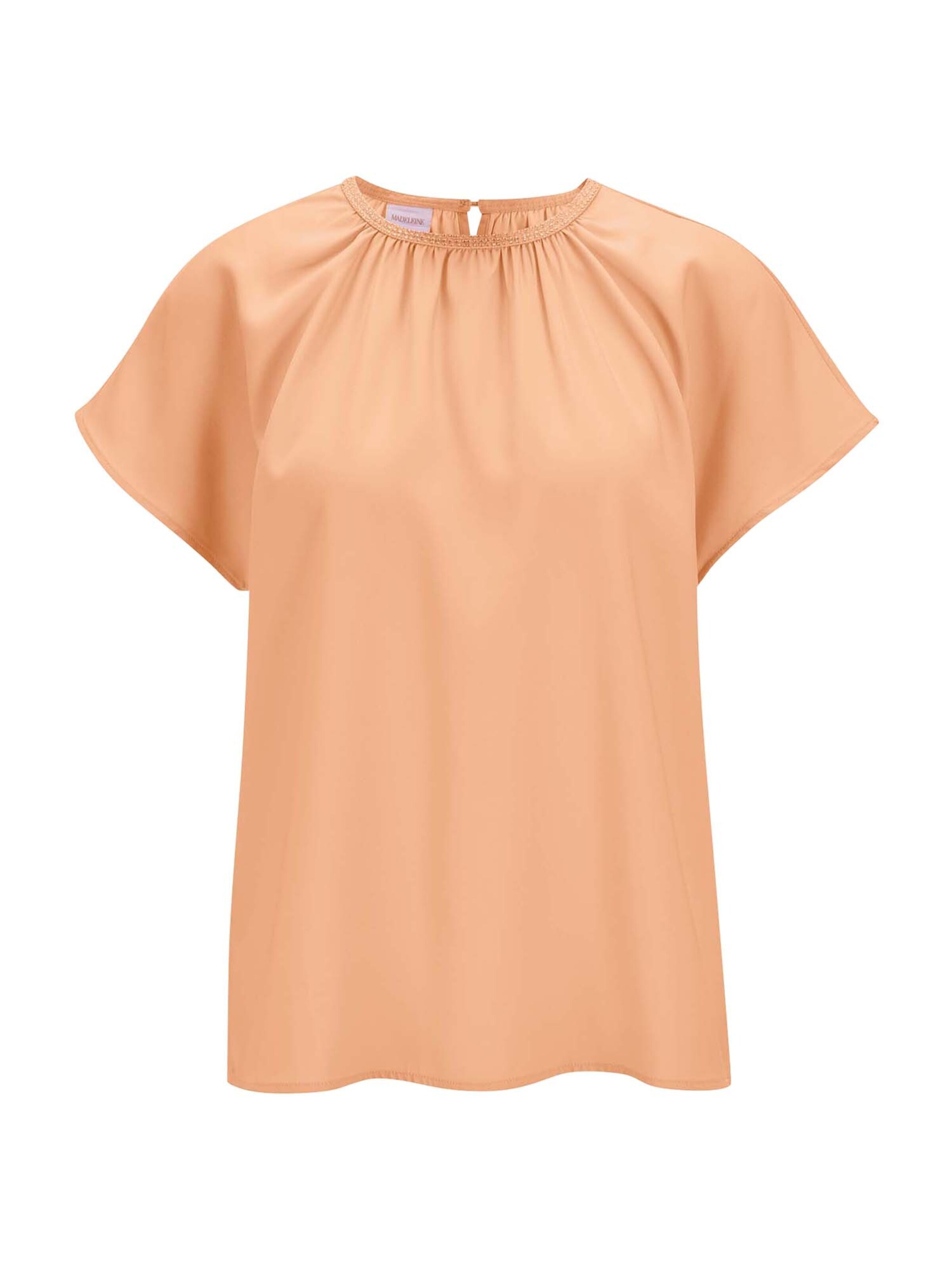 MADELEINE Bluse in Orange: Vorderseite