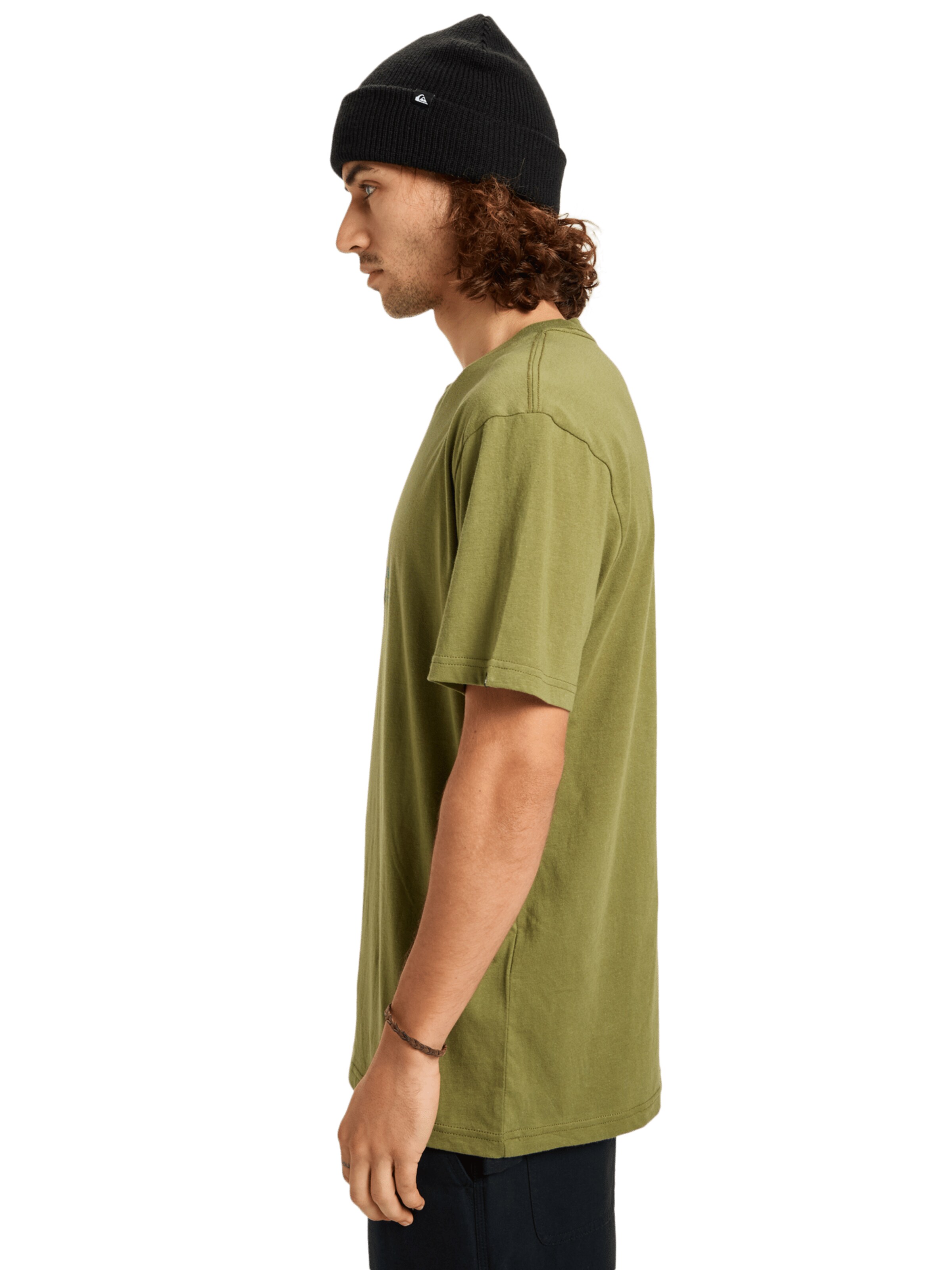 QUIKSILVER Athletic Sweatshirt in Green