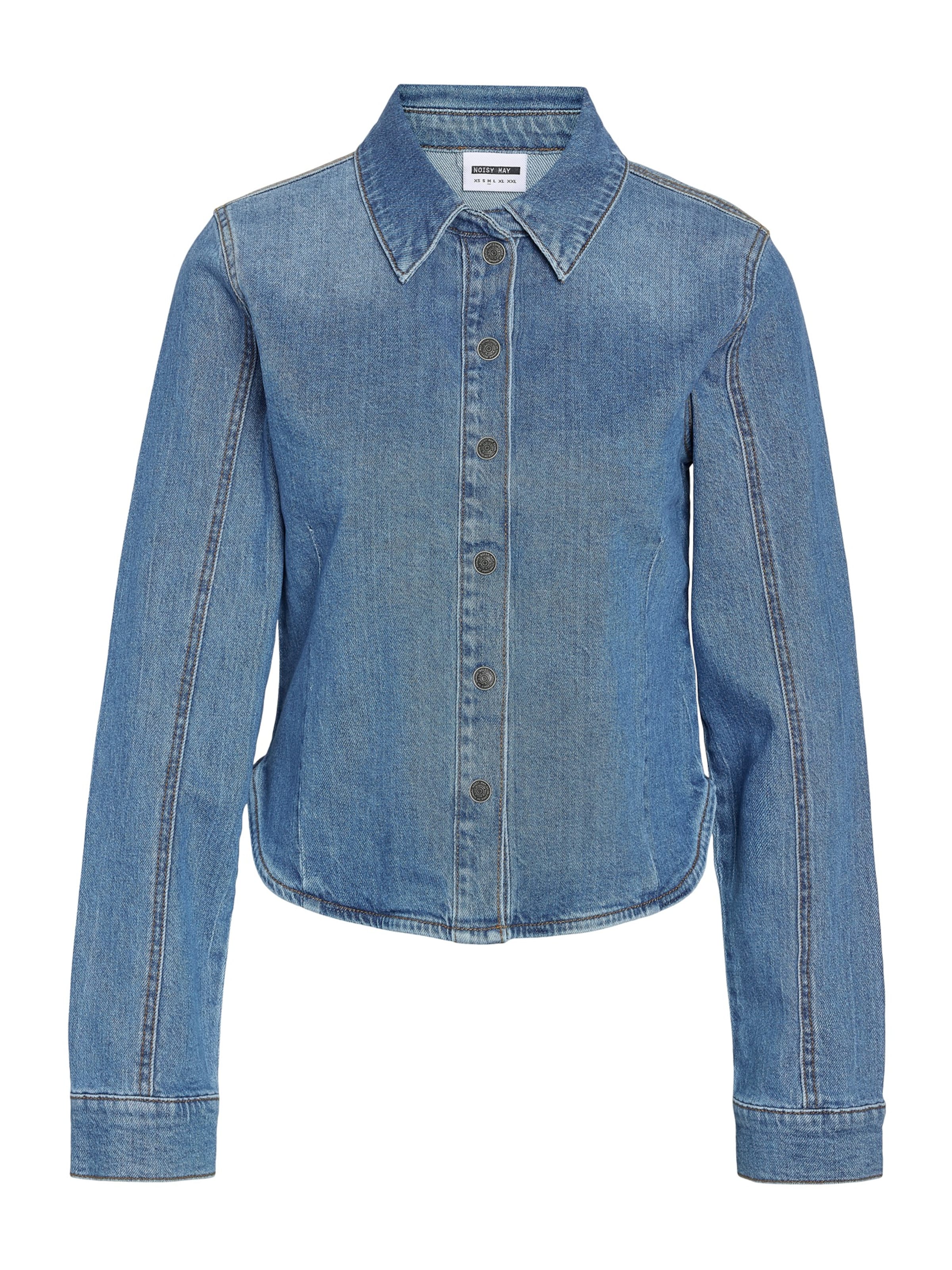 Noisy may - Blusa 'NMGina' en azul: frente