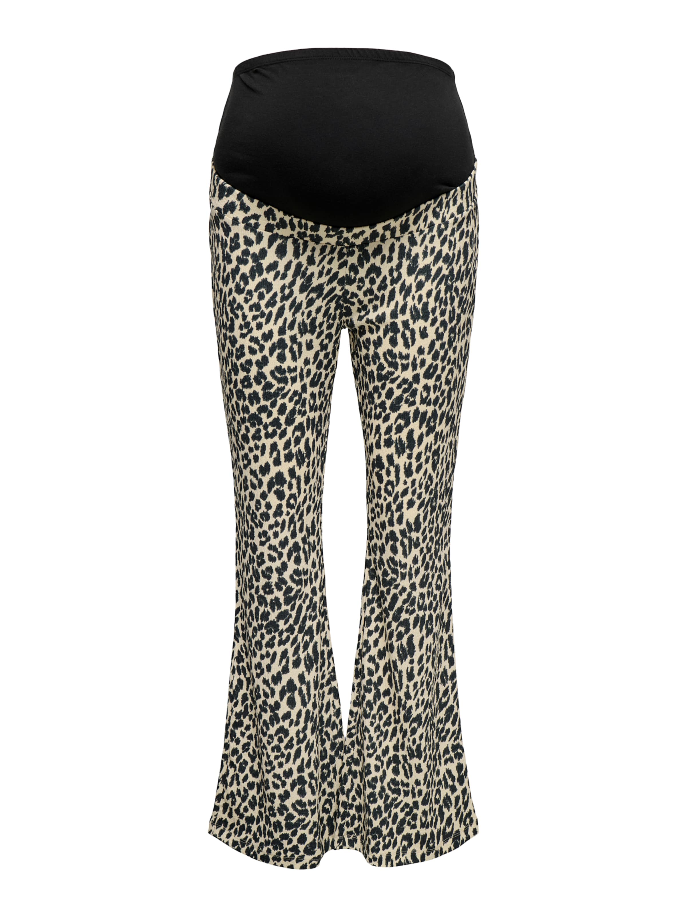 Only Maternity Flared Παντελόνι σε γκρι: μπροστά