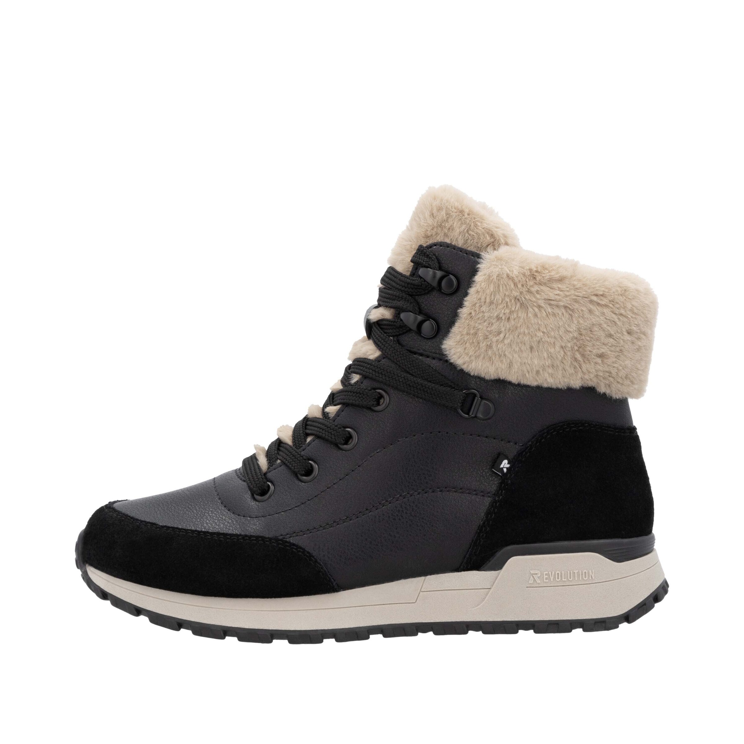 Rieker Sport - Botim com fivela em preto