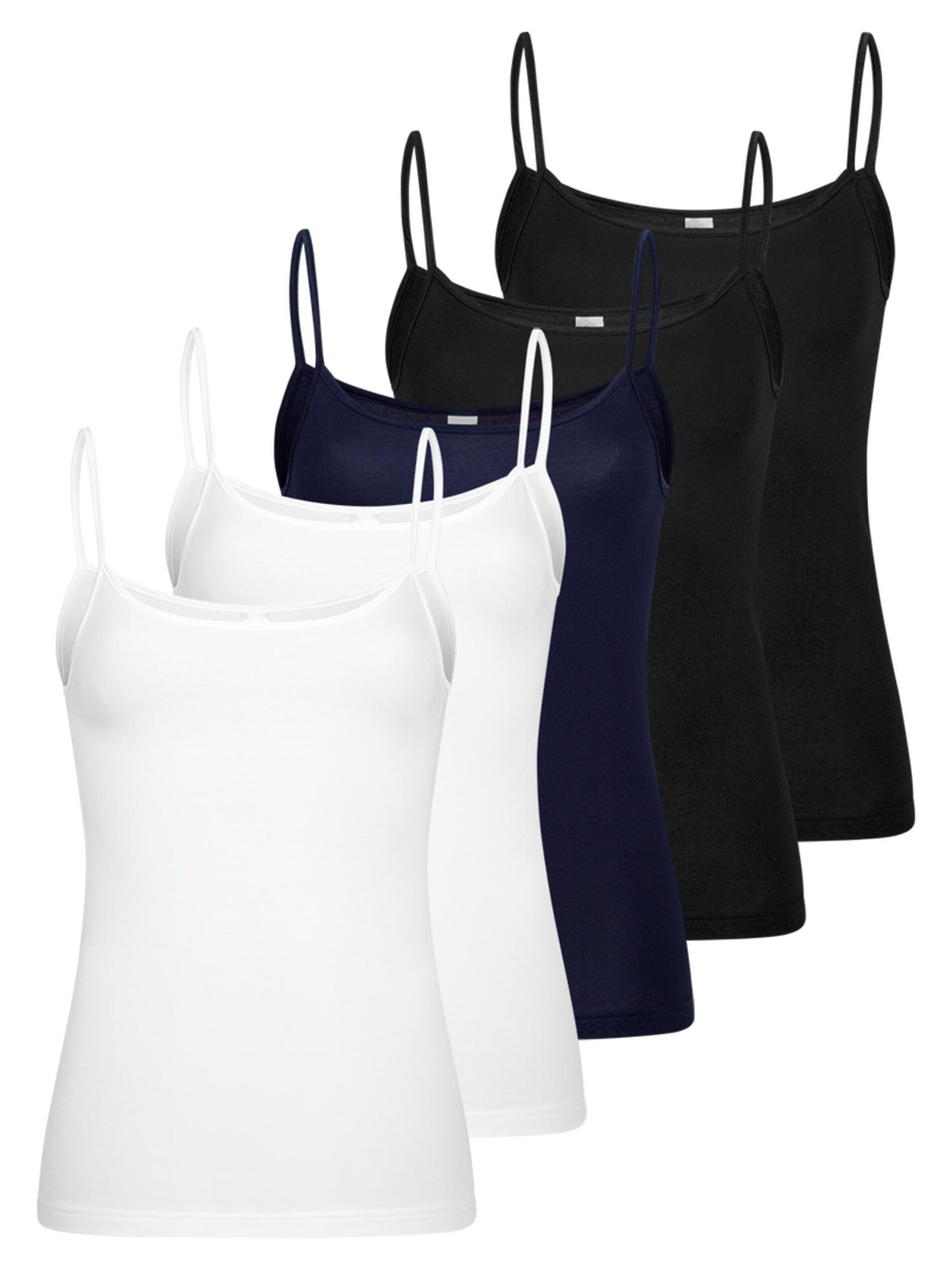 Nina von C. Undershirt 'Motion' in Blue: front