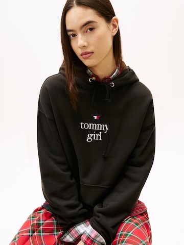 Tommy Jeans Bluzka sportowa w kolorze czarny