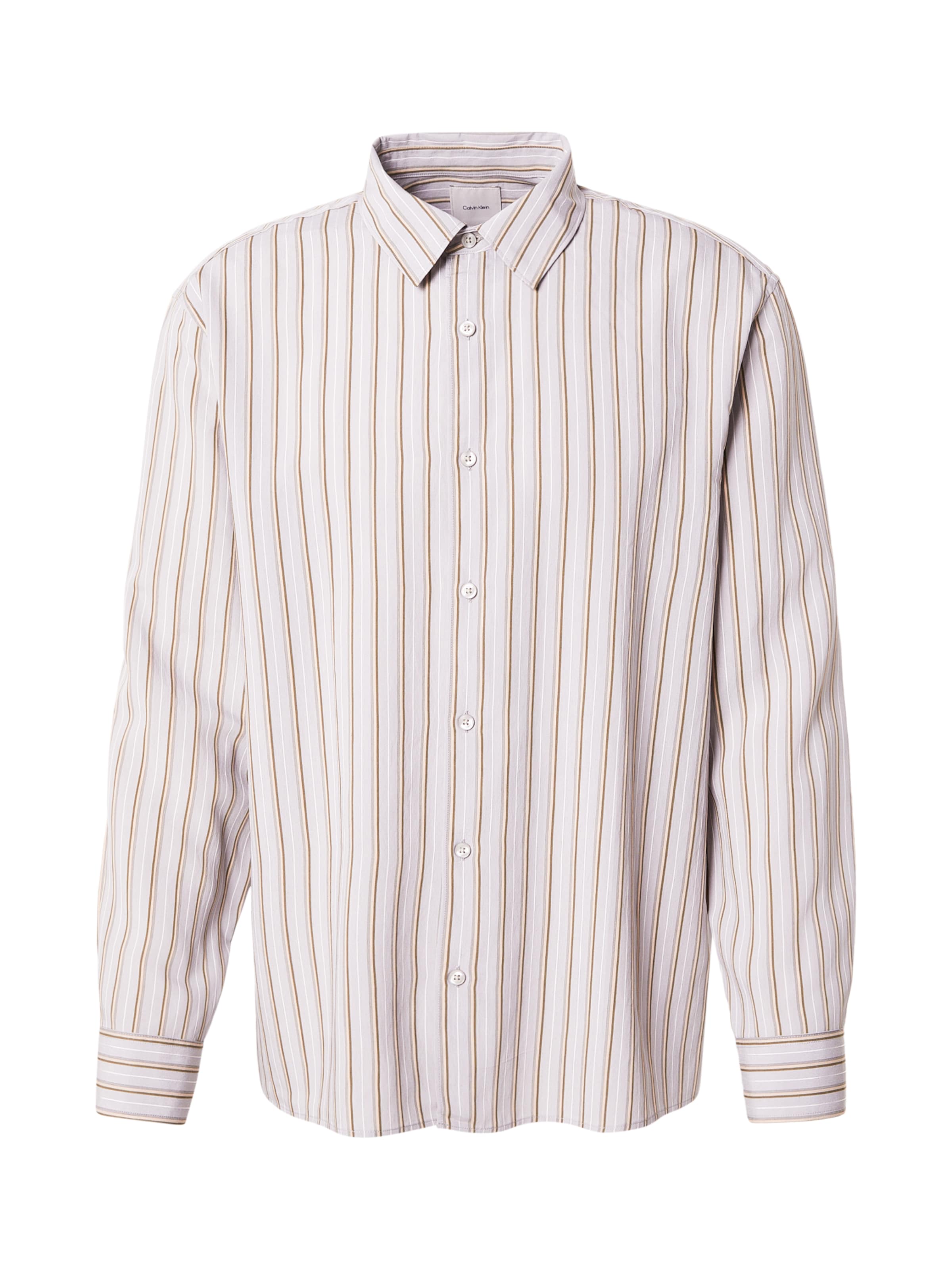 Calvin Klein Regular fit Button Up Shirt in Blue: front