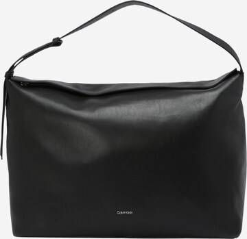 Calvin Klein Shoulder Bag in Black: front