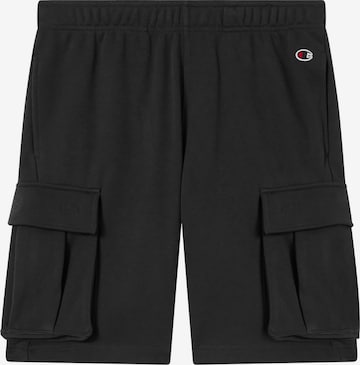 Champion Authentic Athletic Apparel Обычный Брюки-карго в Черный: спереди