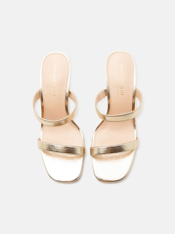 auksinė STEVE MADDEN Sandalai 'Georgiie'