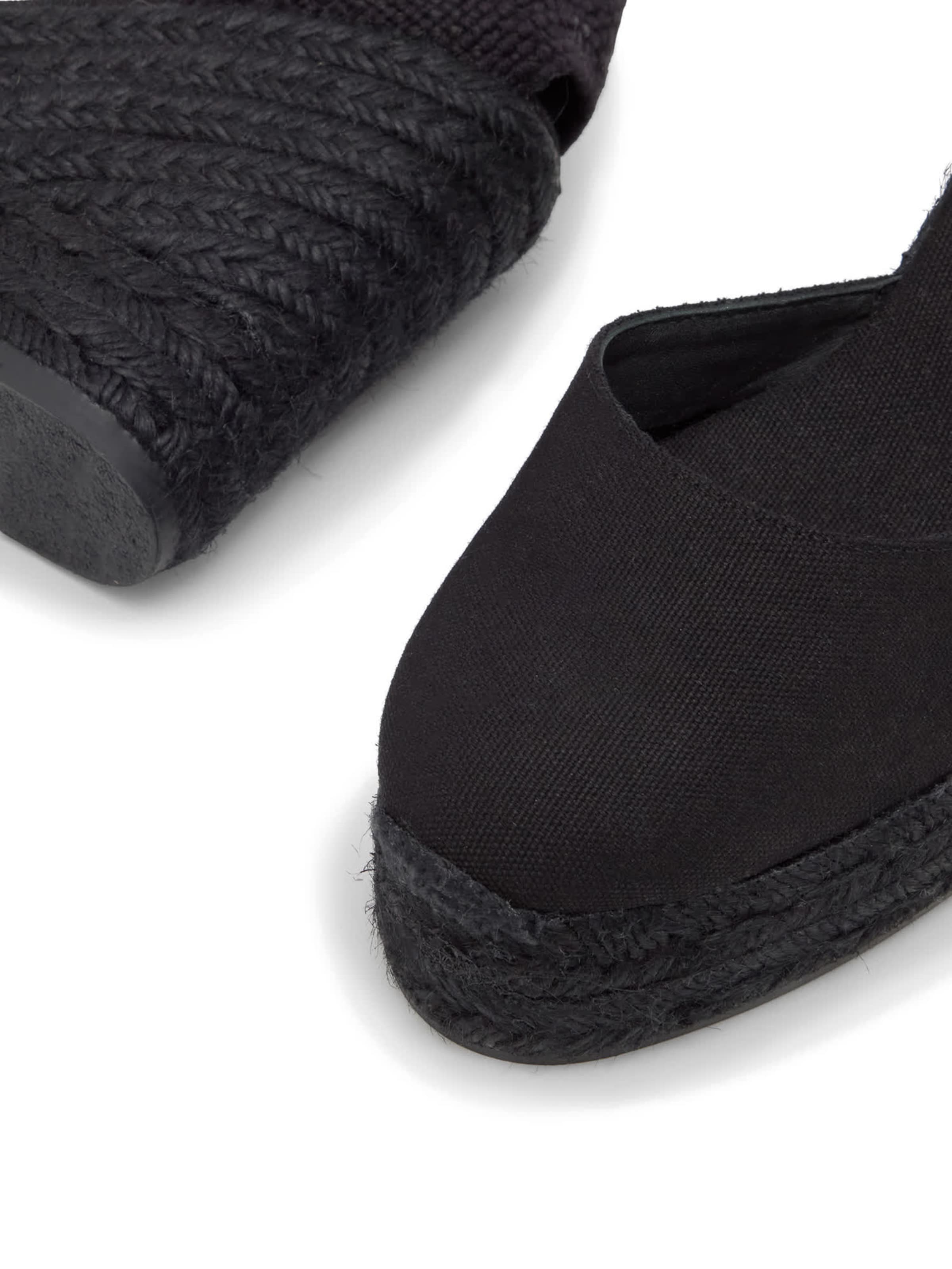 Castañer Espadrill 'Carina' i svart