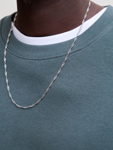 Sweat-shirt 'JJEACE' JACK & JONES en gris
