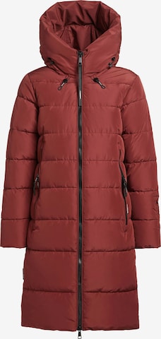 khujo Wintermantel 'Jilias5' in Rot: Vorderseite