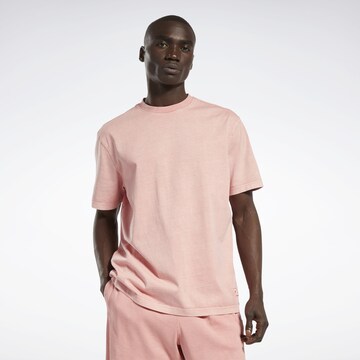 T-Shirt 'Natural Dye' Reebok en orange : devant