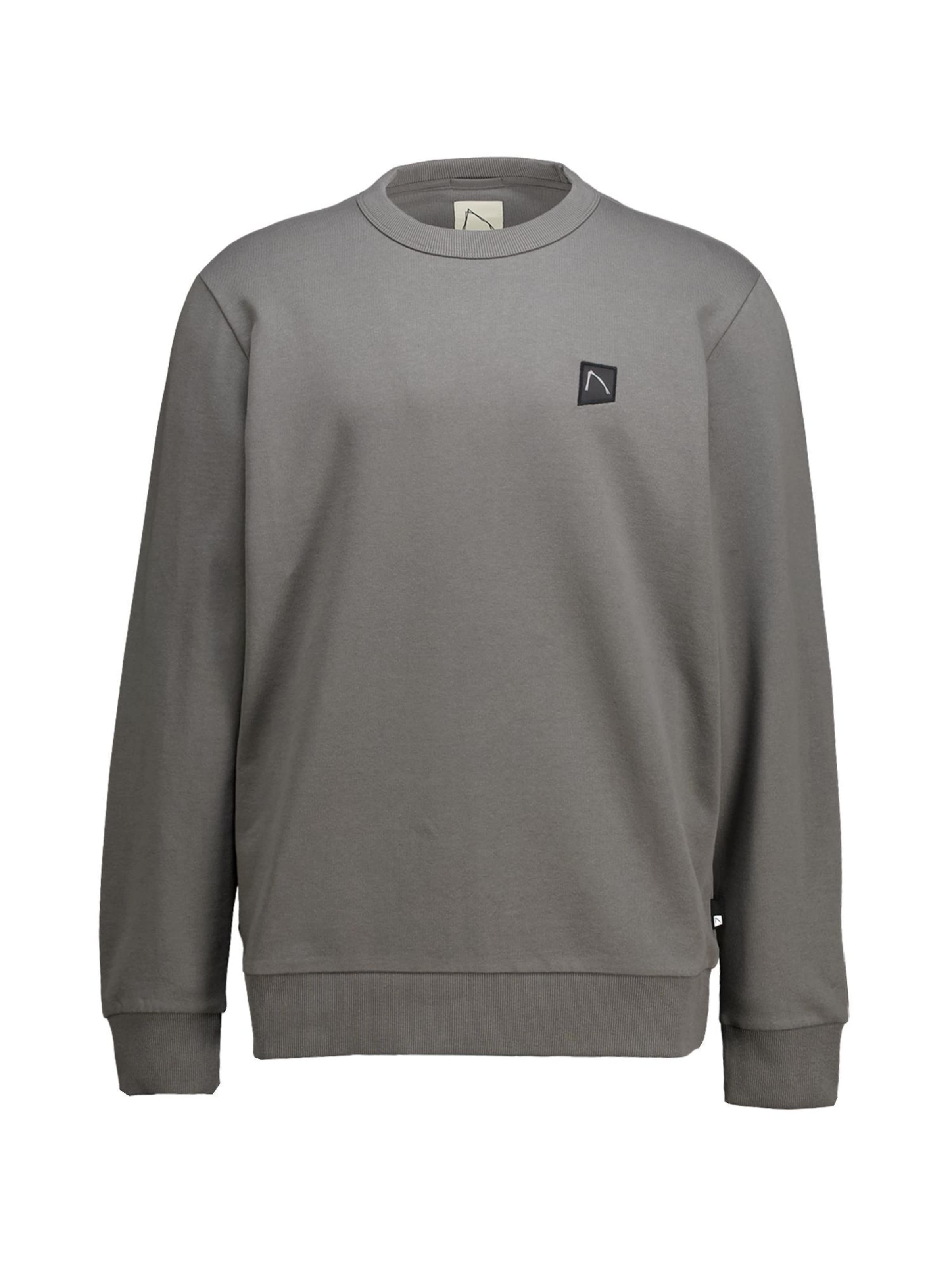 CHASIN' Sweatshirt 'Toby' in Grau: Vorderseite