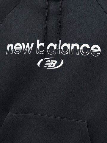 Felpa 'MT62Y14P' di new balance in nero