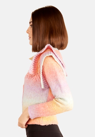 TOOche Knit cardigan 'Rainbow' in Mixed colours