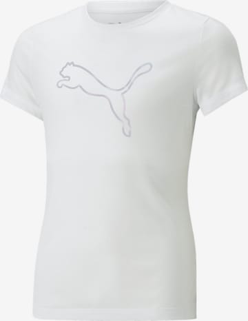PUMA Performance Shirt 'NOVA SHINE' in White: front