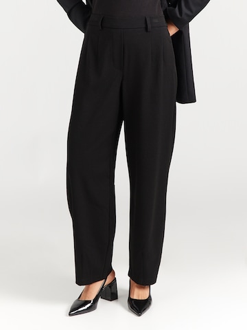 OBJECT Baggy Штаны 'OBJLISA' в Черный: спереди