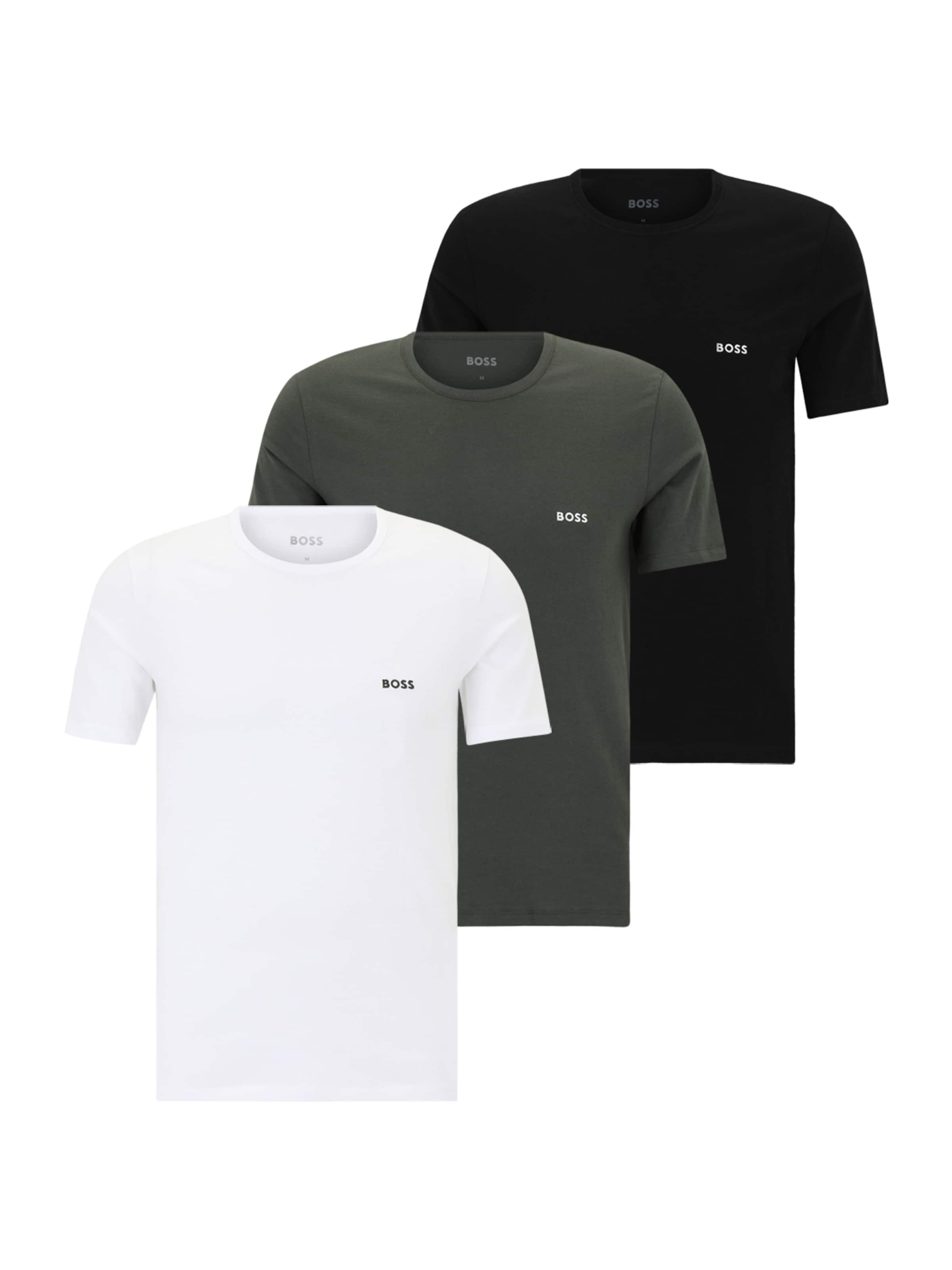 BOSS Tričko – šedá: přední strana