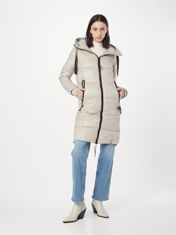 Manteau d’hiver Sublevel en beige : devant