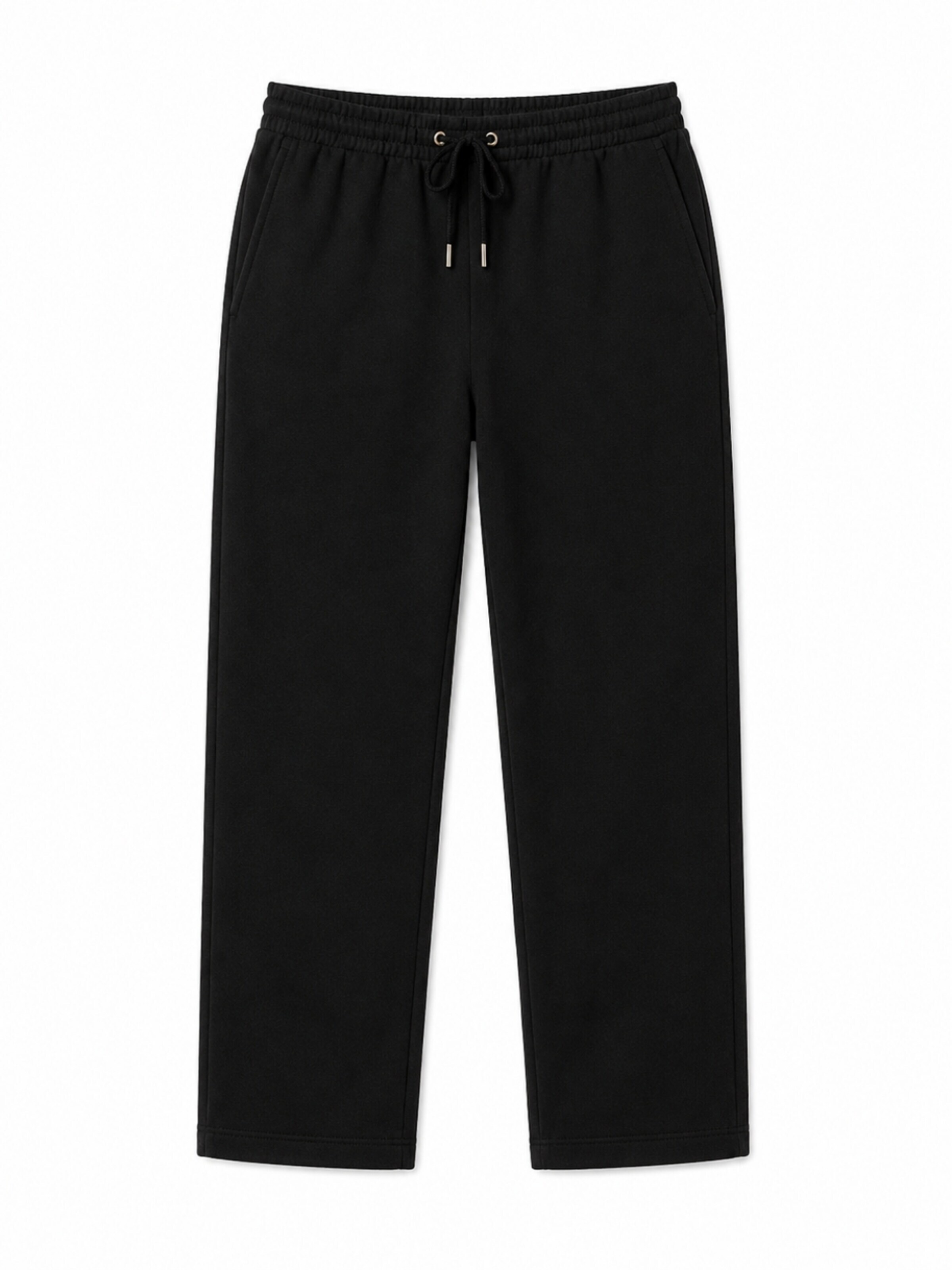 Smith & Solo Regular Pants 'Ross Camp Origin' in Black: front