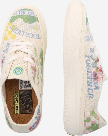 Baskets basses 'Circle Vee' VANS en beige