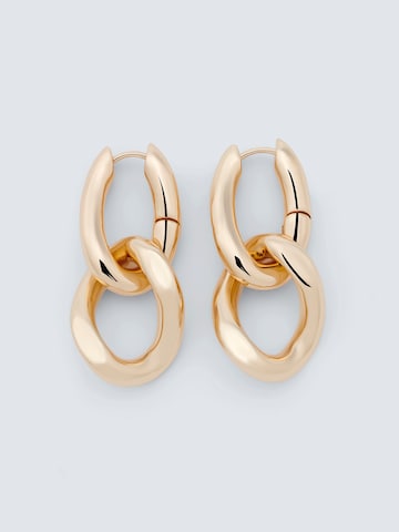 Boucles d'oreilles 'Evelyn' LeGer by Lena Gercke en or : devant