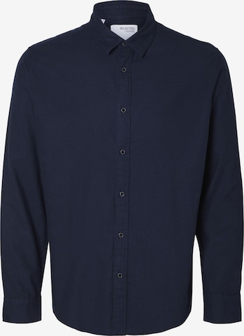 Camicia 'SLHOwen' di SELECTED in blu: frontale