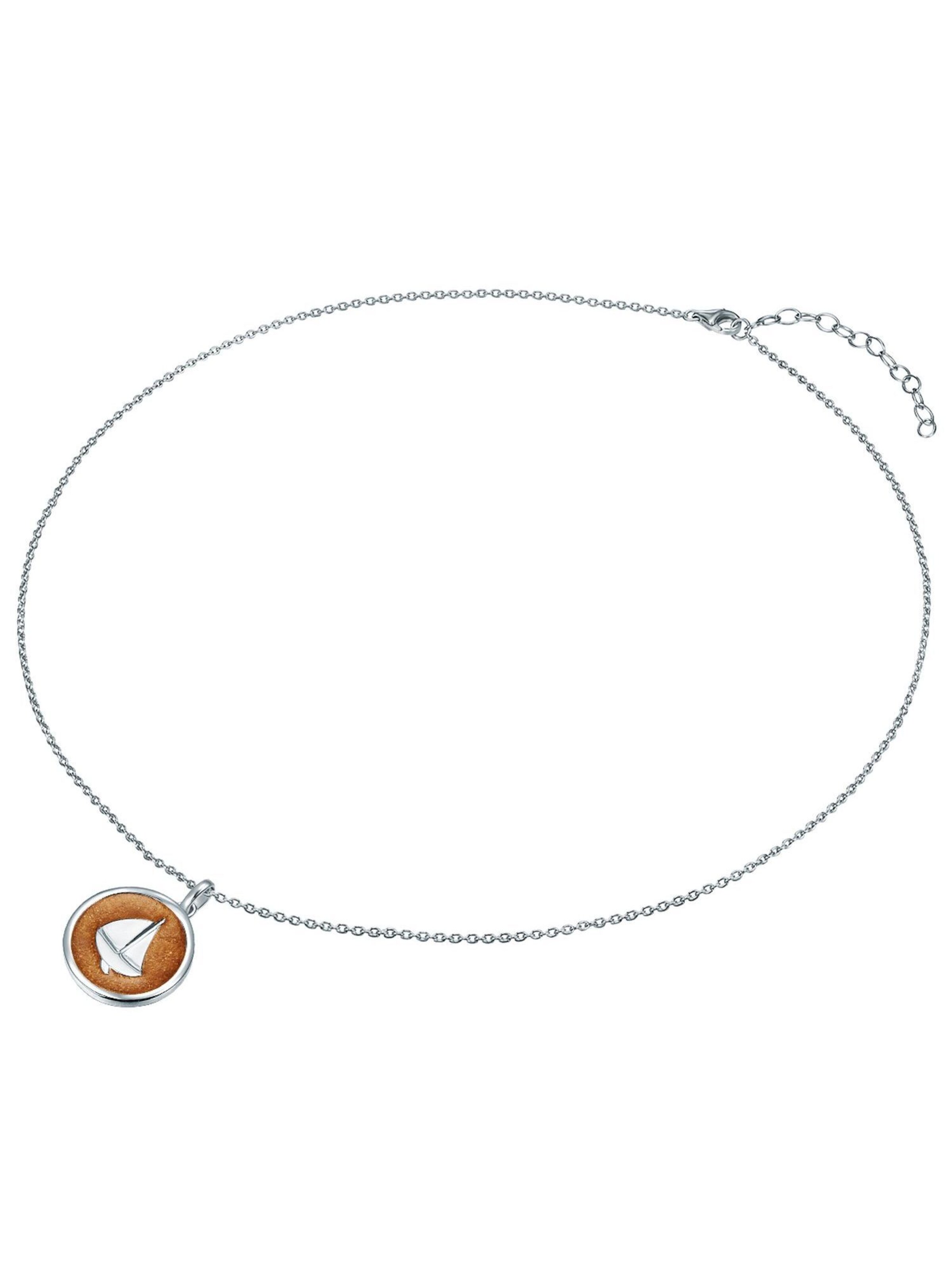 Strandglück Necklace in Silver: front