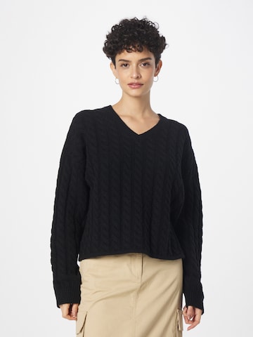 LEVI'S ® Pulover 'Rae Sweater' | črna barva: sprednja stran