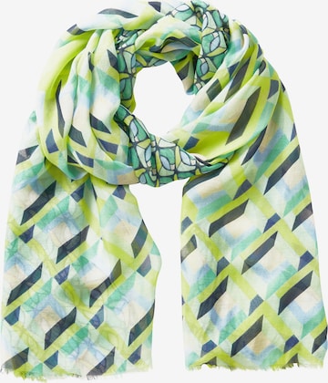 Betty Barclay Scarf in Green: front