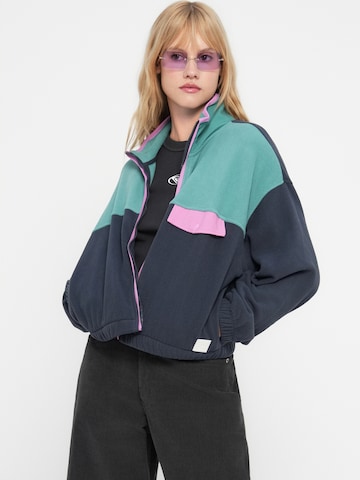 QUIKSILVER Jopa na zadrgo 'KEDAIFZP' | modra barva