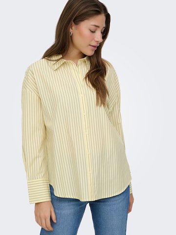 Camicia da donna 'ONLOregon Alva' di ONLY in giallo