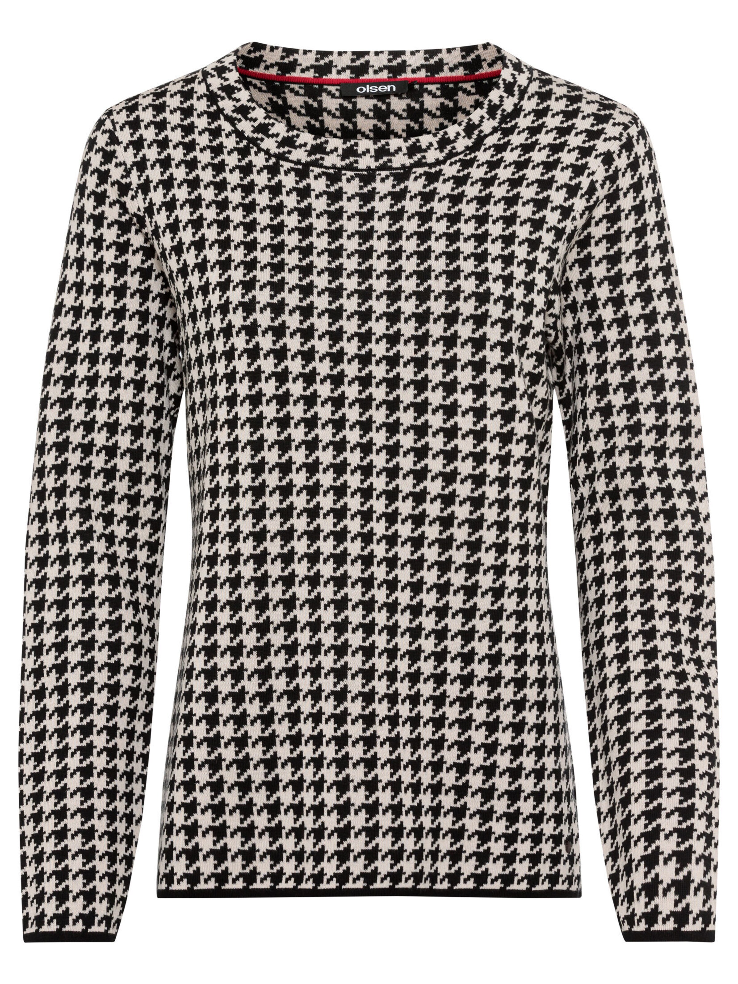 Olsen Pullover in Schwarz: Vorderseite