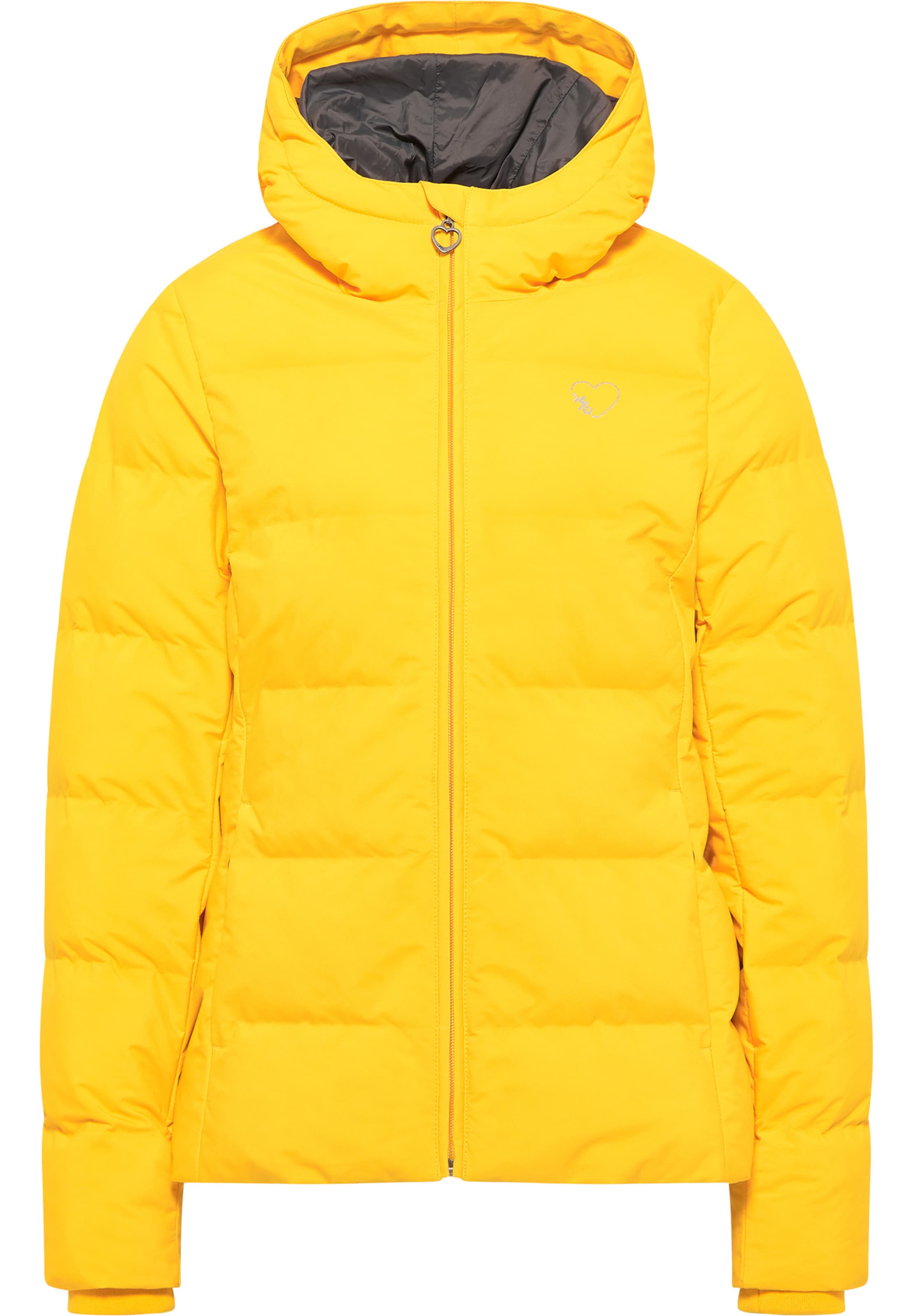 MYMO Talvitakki värissä keltainen: etupuoli