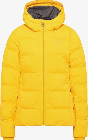 MYMO Zimná bunda - Žltá: predná strana