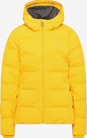 MYMO - Chaqueta de invierno en amarillo: frente