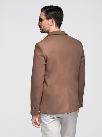 Coupe regular Veste de costume Ombre en beige