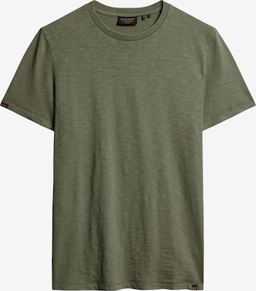 T-Shirt Superdry en vert : devant
