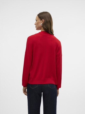Pull-over 'NEW QUEEN GUARD ' VERO MODA en rouge