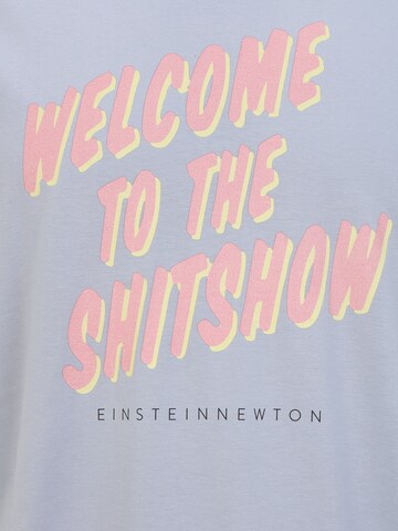 T-Shirt 'Shitshow' EINSTEIN & NEWTON en bleu