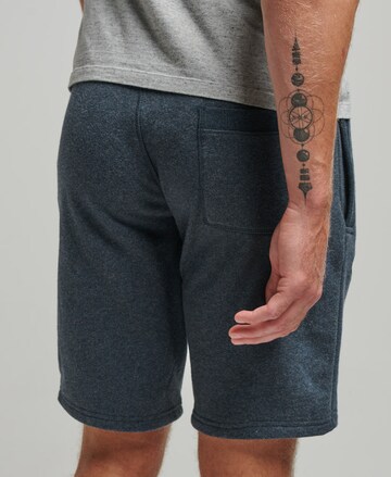 Superdry Regular Trousers in Blue