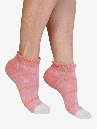 Sokisahtel Socken 'LONDYN low-cut cotton socks'‌ in 36-40 in pink, Produktansicht